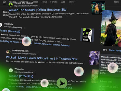 Google विक्ड छुपा खेल